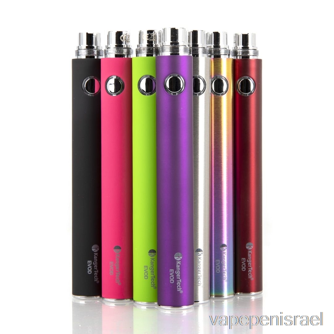 חד פעמי Vape Israel Kanger Evod-vv 1300mah / 1600mah סוללה [vv] 1600mah - נירוסטה